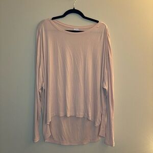 all in motion Target Brand Women’s Light Pink Athletic LongSleeve Shirt Size XXL